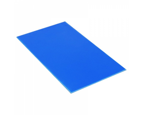 Spacers Mikarta No. 94010 Colour: blue. 1x80x130 mm.